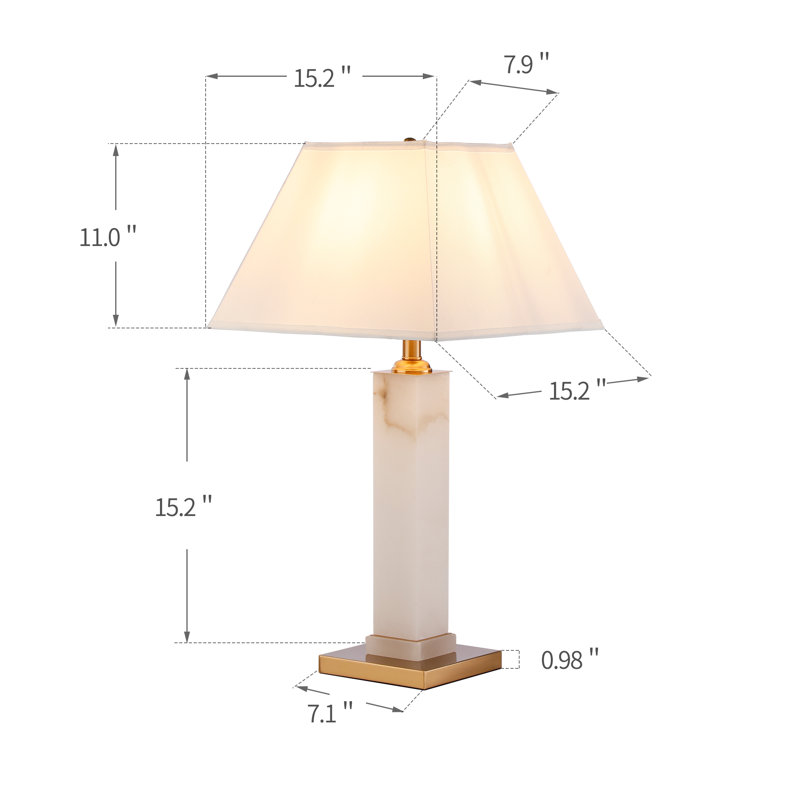 Lampe de table Sidnee Alabaster
