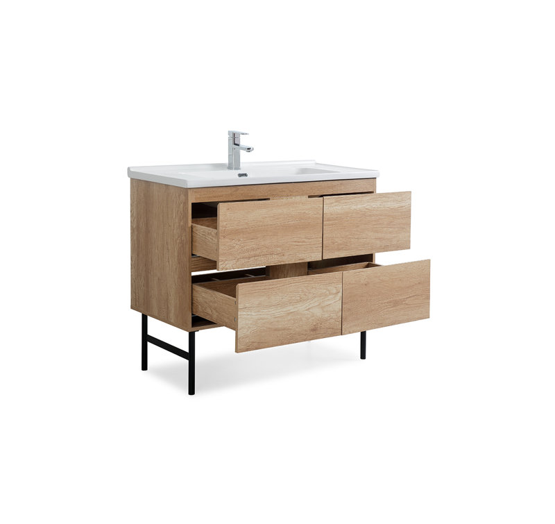 Meuble-lavabo moderne 40 po Elvora