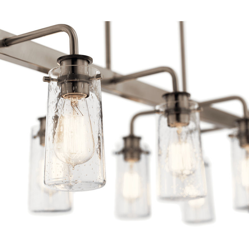 Emest 8 - Light Kitchen Island Pendant, Classic Pewter