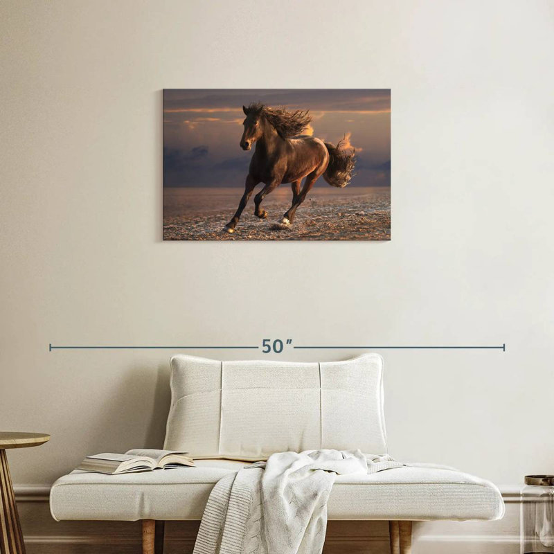 Cheval de plage Brampt, H 20 po x l 30 po