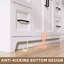 Ensemble de meuble-lavabo autoportant avec meuble-lavabo autoportant en bois massif Adelynna-337673994