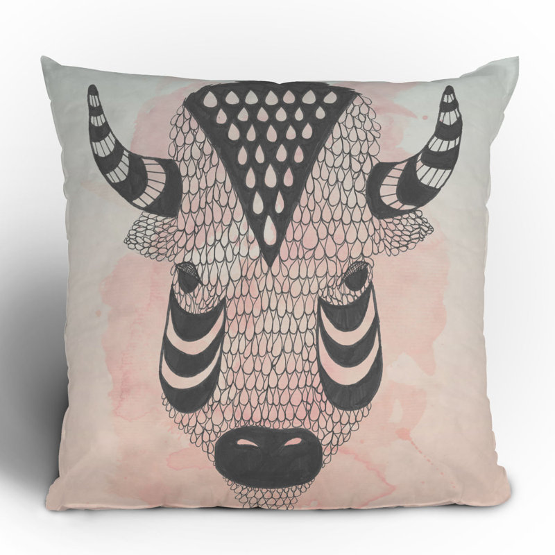 Coussin Wesley Bird Buffy, 16 po x 16 po