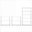 Étagères grillagées, ensemble de 2 supports de rangement NSF en métal à 3 niveaux | Tablettes réglables, 48 po x 48 po x 18 po | Chrome