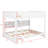 Queen-Sized Over-Queen Bunk Bed Featuring USB Ports And Storage Compartments-1459055942