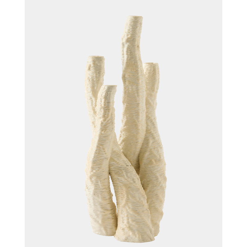 Coral Handcrafted Table Vase