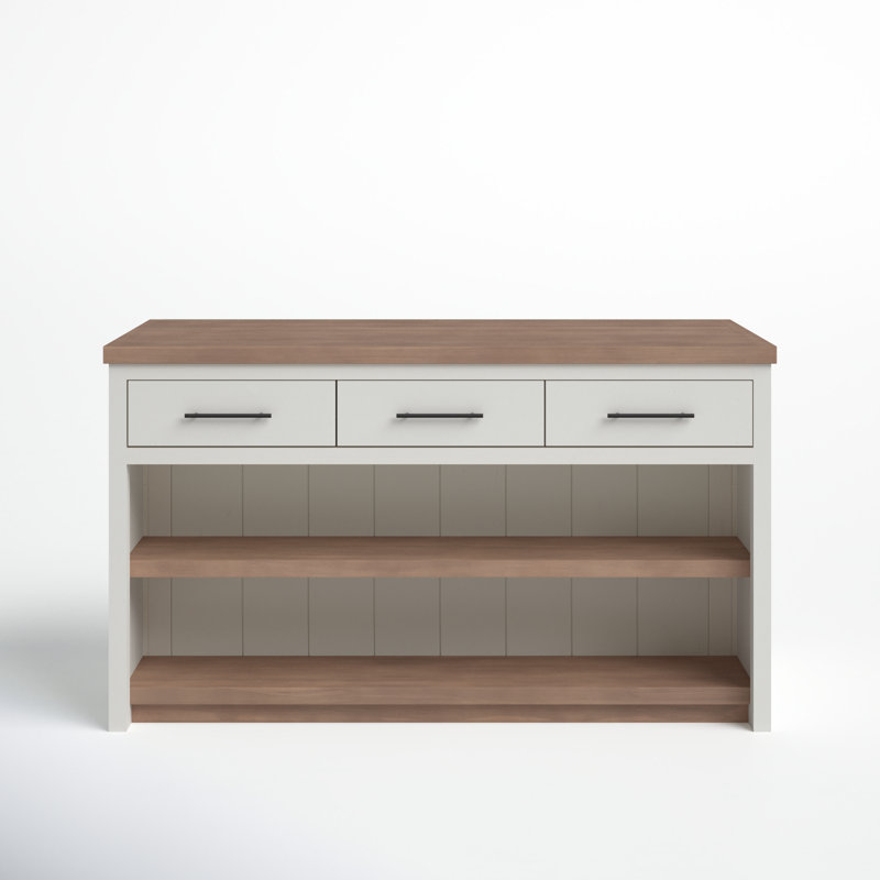 Bryden Solid Wood Kitchen Island