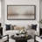 Neutral Reflections Abstract Large Framed Canvas Print Wall Art - Modern Minimal Decor-115271155-115271154