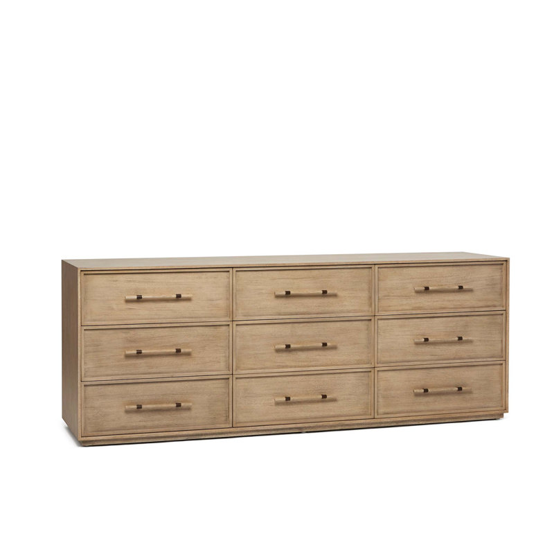 Commode 9 tiroirs 84 po Clement