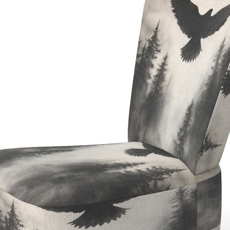 Chaise rembourrée Hawk - Chaise d'appoint Hawk Stormcrest, Side Chair Armless