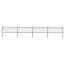 Fidela Garden Fence Hoop Top Steel Outdoor Panels Barrier Border Multi Sizes-1725307719