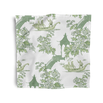 Chanakya Polyester Floral Square Napkin