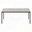 Ensemble de tables basses 3 pièces avec stratifié gris et structure en métal noir-1626720195-1626720254