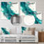 Turquoise Waves in Paradise VII - impression sans cadre sur métal-87833787