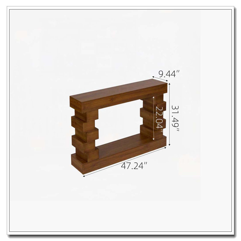 Wood Console Table