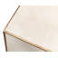 Shagreen 3 - Drawer Solid Wood Nightstand-59407349