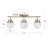 Mabel 24.4 in. 3 -Light Fixed Track Kit with and