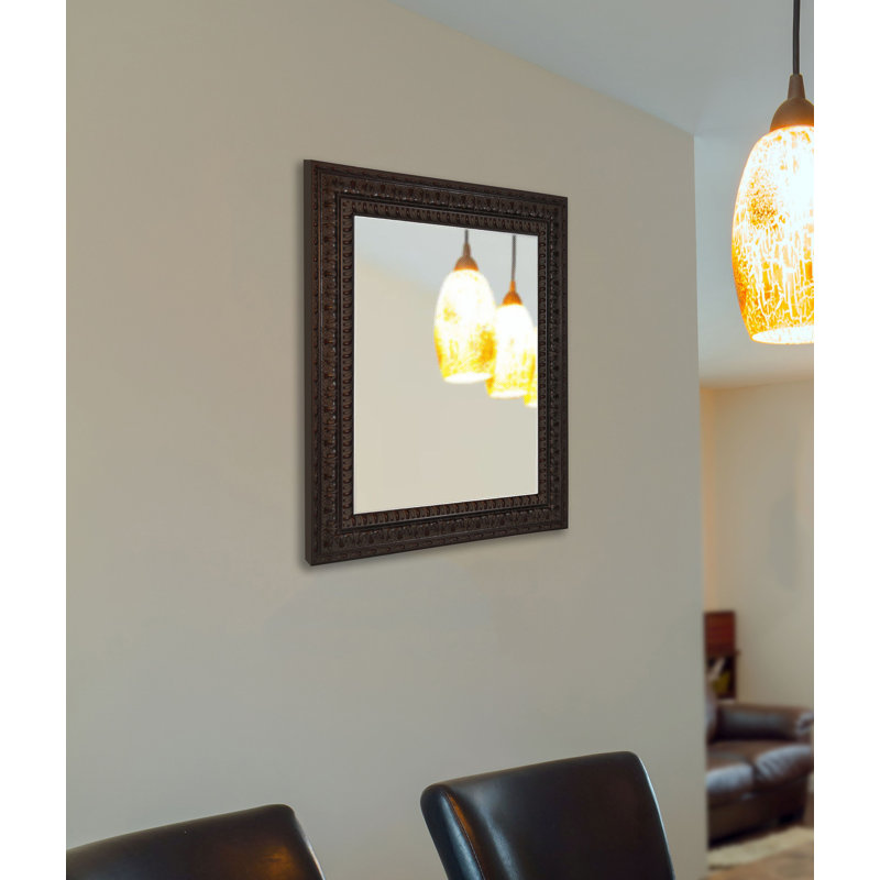 Miroir style traditionnel de Derrik accent, H 36 po x l 48 po