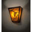 Applique murale à deux lumières Loon Peak® BC453BB917E94BD7BE349F59B874D51B de la collection Whispering Pines au fini bronze acajou, 17,00 po