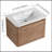 28"Floating Wall-Mounted Bathroom Vanity With Ceramic Sink
