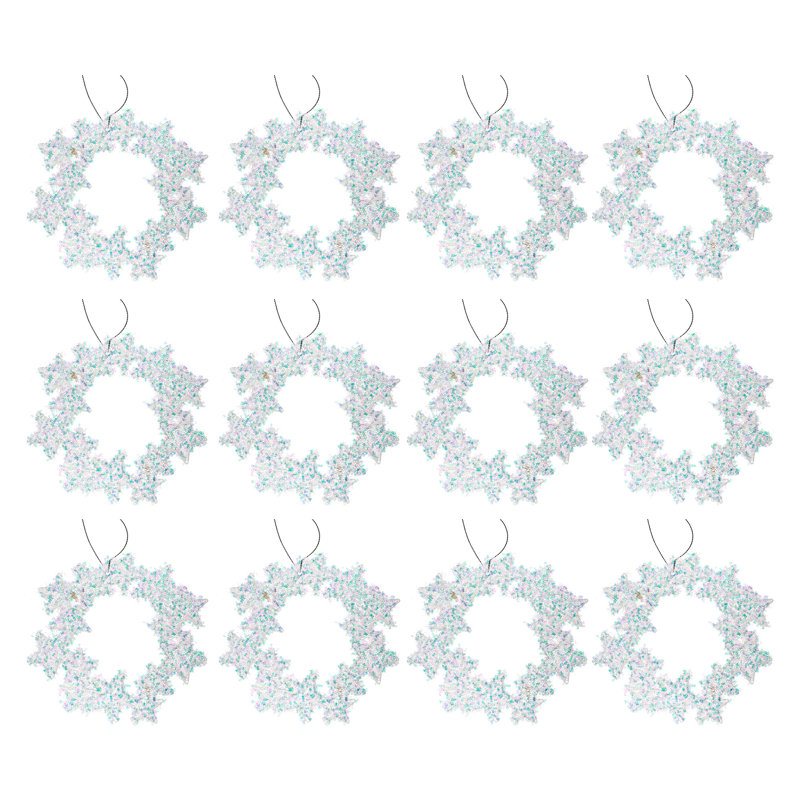 Ornement couronne fantaisiste - ensemble de 12
