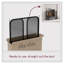 Roxby 3 Panel Steel Fireplace Screen-16783946