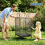 Grande cage à oiseaux, cage à oiseaux en métal de 98 cm de hauteur avec aire de jeu ouverte, cage de vol roulante pour perruches, canaris, inséparables, petits quaker, cockatiels, perruches