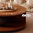 Light luxury high-grade retro coffee table