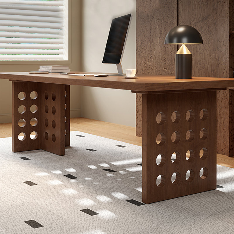 Bureau simple et luxueux, H 29,53 po x l 62,99 po x P 31,5 po