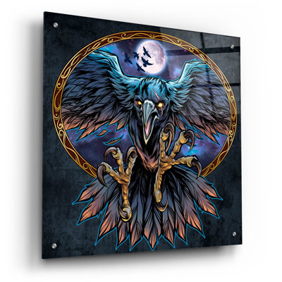 Logo Corax Russ sur plastique / acrylique par Flyland Designs Print