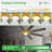 66 Inch Large Ceiling Fan with Light, Modern 8-Blade Black Indoor Outdoor Fans with Remote App Control Dimmable Light, Quiet DC Motor Reversible 6 Speed Timer-652494714-652494717-652494718