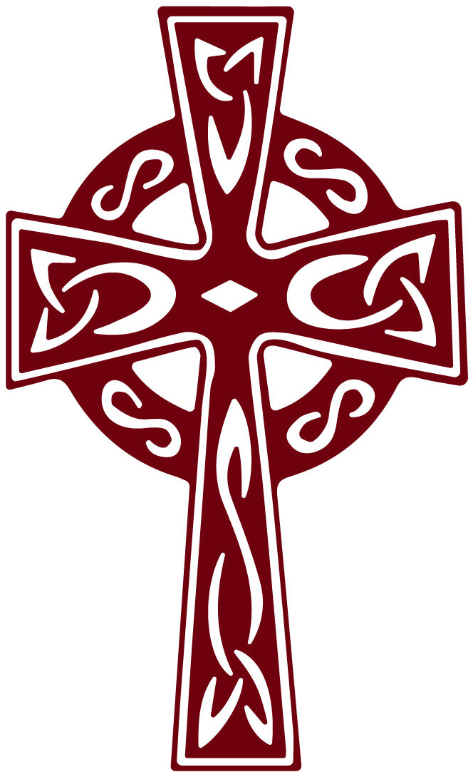 Celtic Cross vinyl sticker  Celtic Vinyl Decals & Stickers