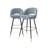 Cliff Swivel Upholstered Counter Stool with Metal Frame-72767075-72767078
