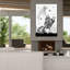 «R.I.P» par Avery Multers, art mural sur toile-887194356