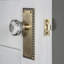 Nostalgic Warehouse Neoclassical Plate Single Dummy with Crystal Neoclassical Knob-880876345