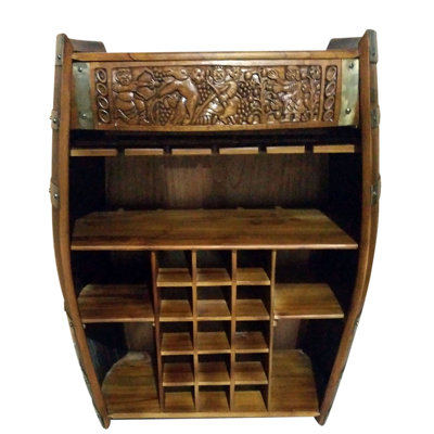 27'' Solid Wood Mini Bar