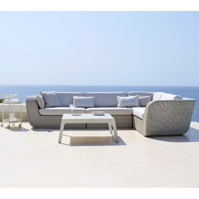 Savannah Outdoor Seating Group, White, White