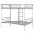 Esliabeth Twin Over Twin Metal Bunk Bed-695011261