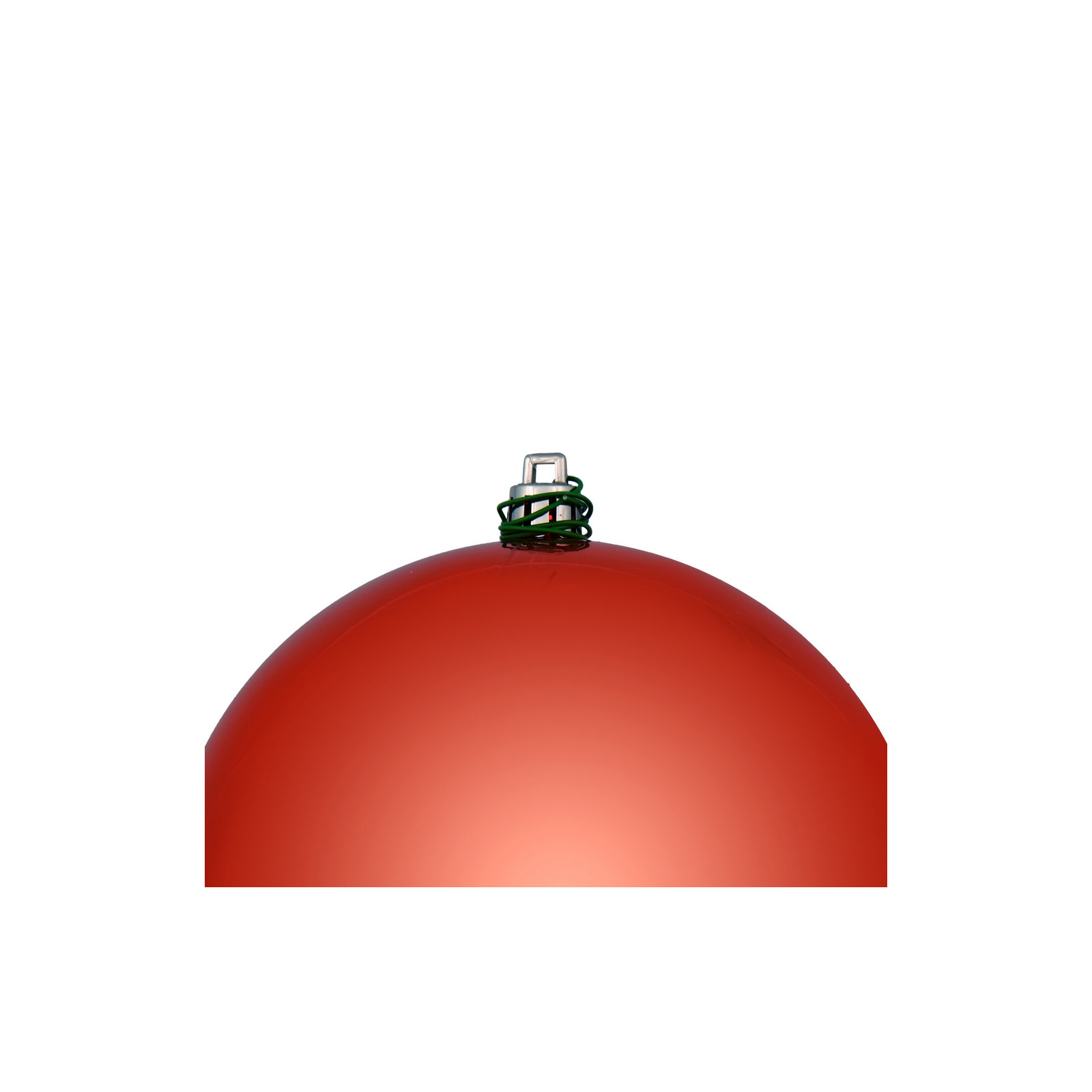 Holiday Décor Ball Ornament, 4" H x 4" W x 4" D, Bittersweet