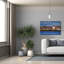 «Morning In Portland Harbor» par Rick Berk, art mural sur toile