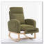 Chaise berçante avec pieds en bois massif-1099353835