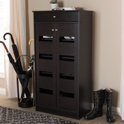 10 Pair Shoe Storage Cabinet