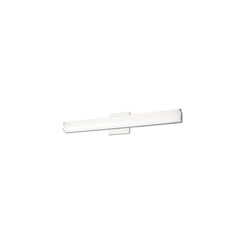 Longitude 1 - Light LED Bath Bar, Chome