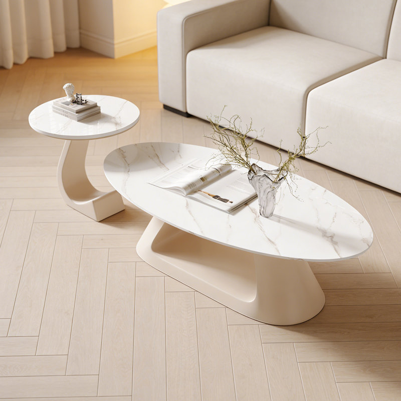 Table basse, Ivory, H 15,74 po x L 39,37 po x l 21,65 po