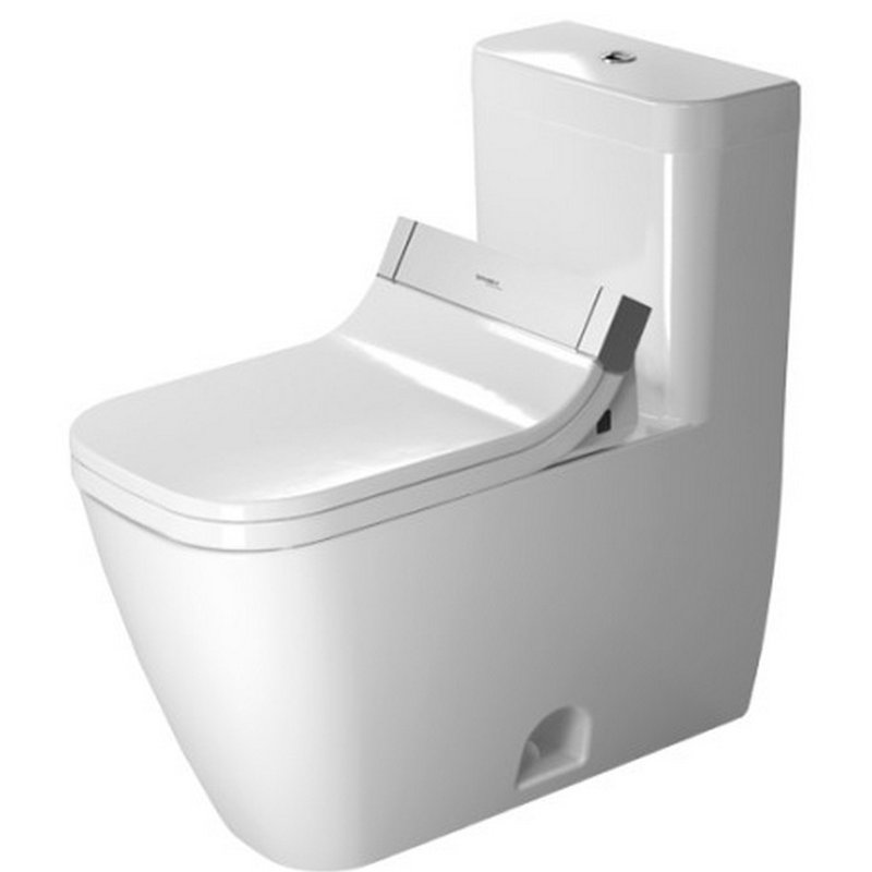 Happy D.2 1.32 GPF Elongated One-Piece Toilet (Seat Not Included)