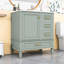Meuble-lavabo de salle de bain avec lavabo, porte à fermeture douce et 3 tiroirs