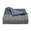 Ensemble d'édredon 4 pièces bleu / beige Leah-922867990