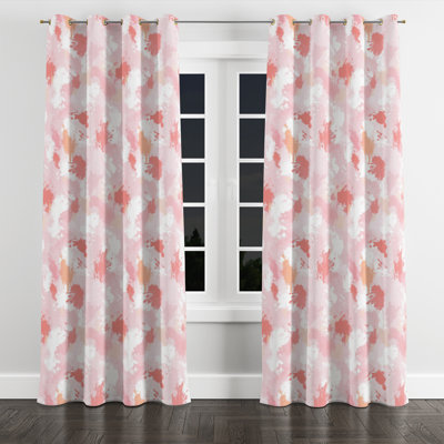 Abstract For Teenagers Blackout Curtains - Airy Baja Grommet Curtain - 1 Panel
