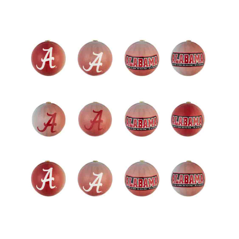 3'' Sports Ball Ornament, University of Alabama
