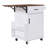 39.3" Farmhouse Kitchen Island with Drop Leaf-2060111112