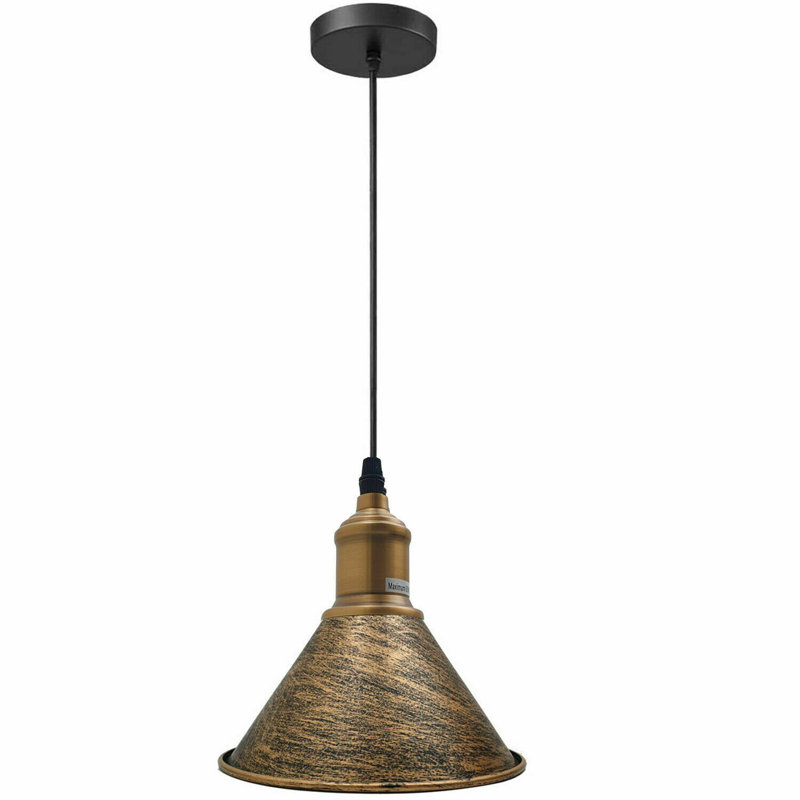 Ashtabula 1 - Light Brushed Copper Pendant